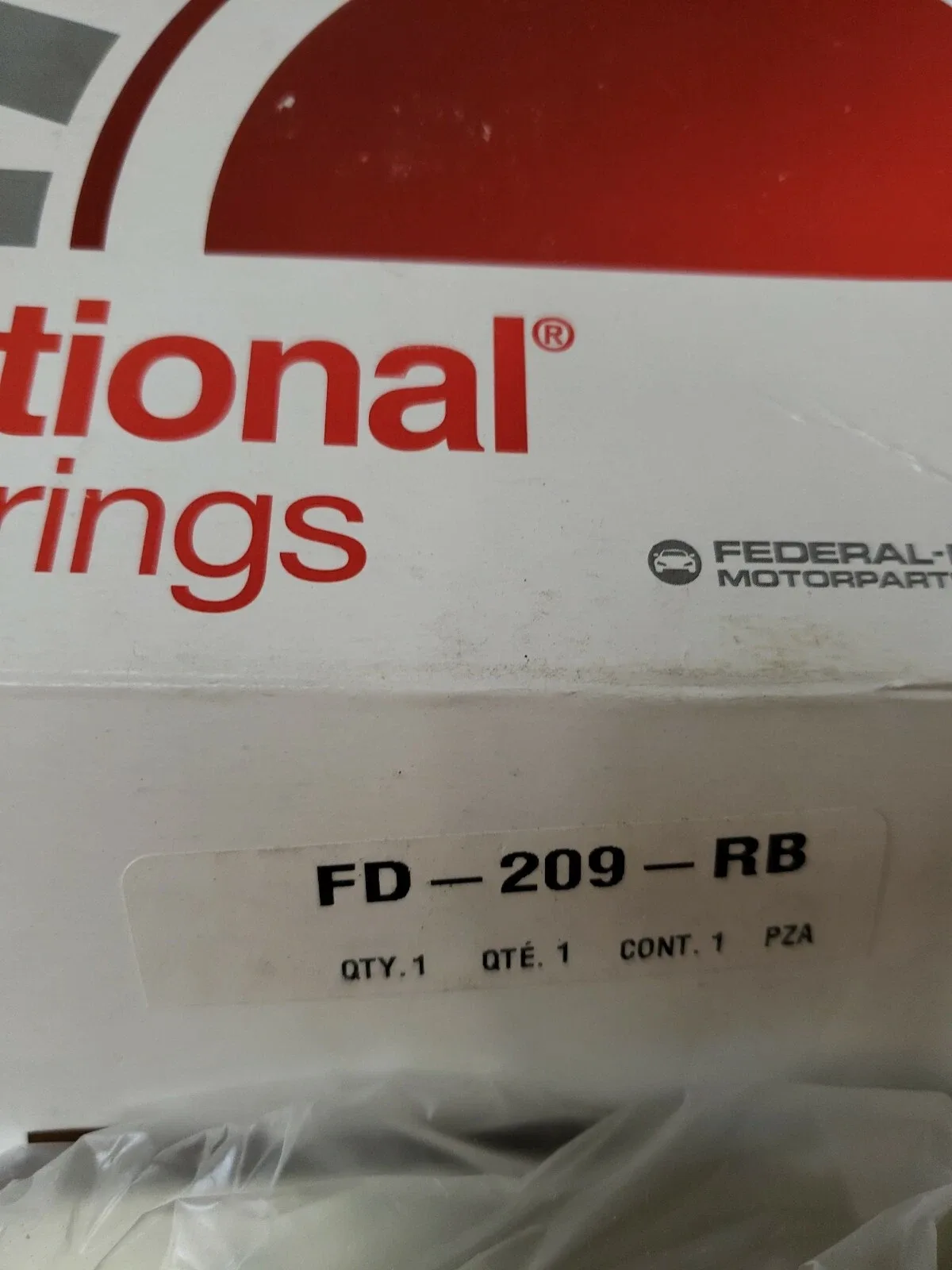 National FD-209-RB Transmission Disc Harrow Bearing image 2