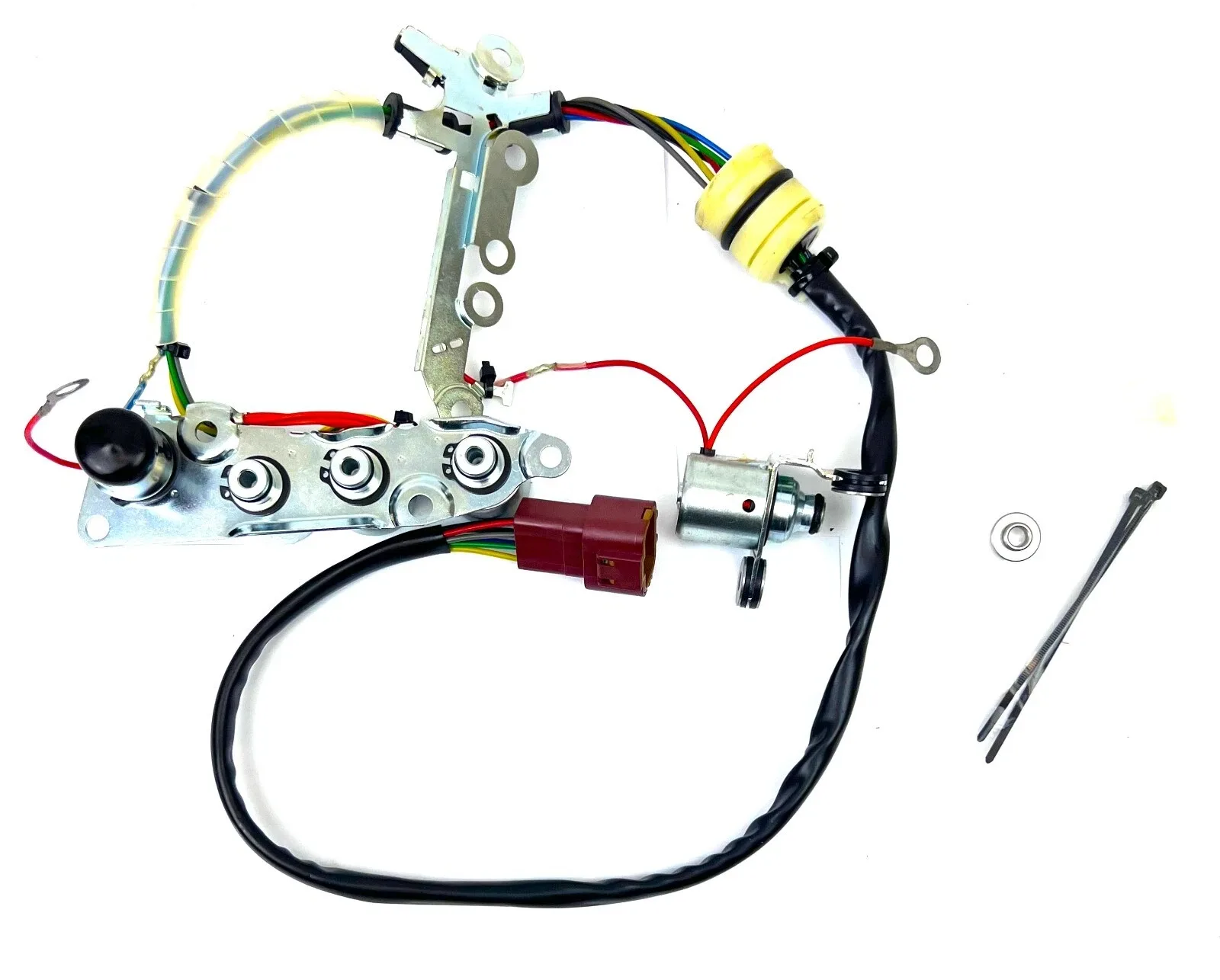 Solenoid Assembly, RE4F04A/V/4F20E, (5 Solenoids, 18” Harness) 1992-Up