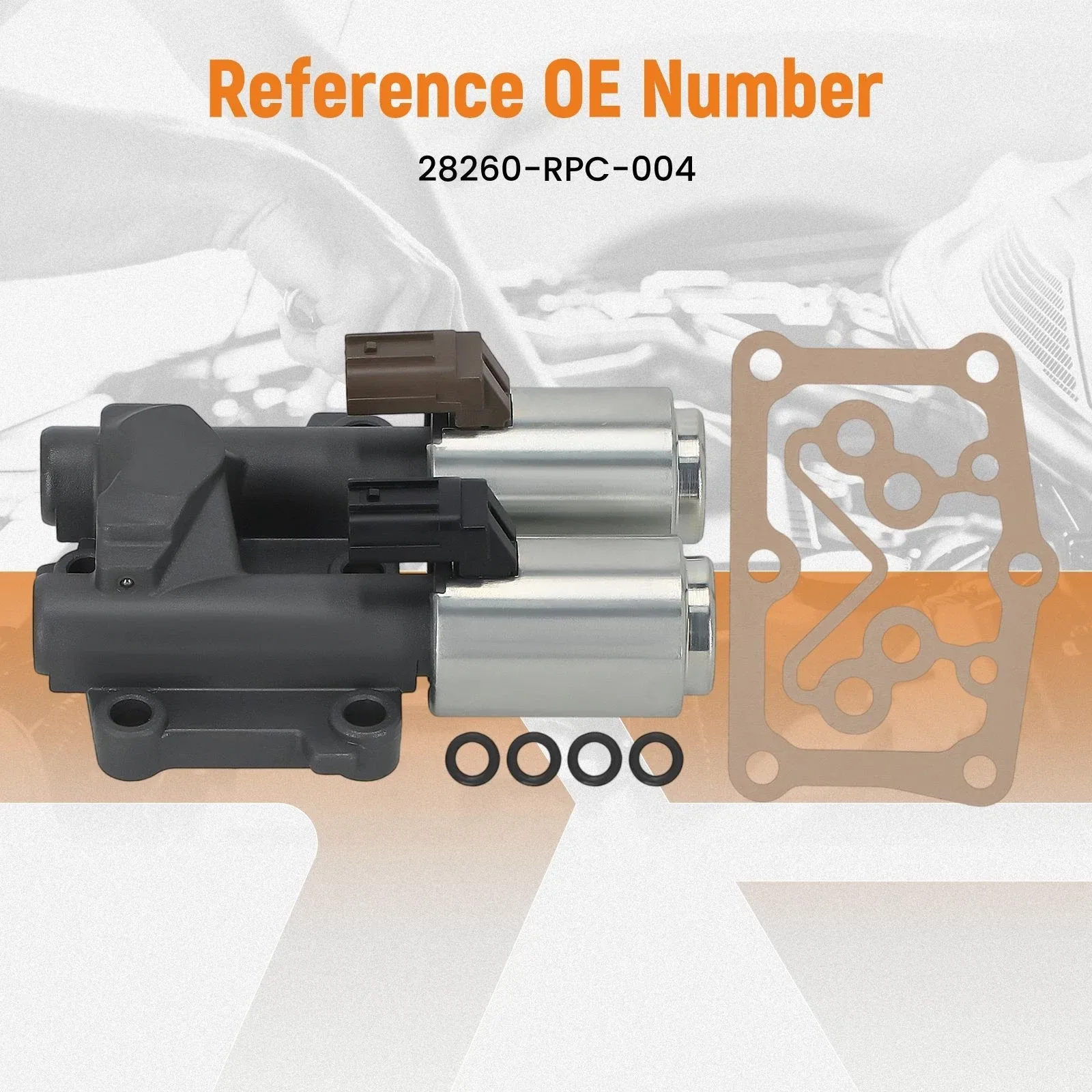 2006-2011 Honda Civic Transmission Dual Linear Solenoid 28260-RPC-004 (MPN 2YIKC1) image 2