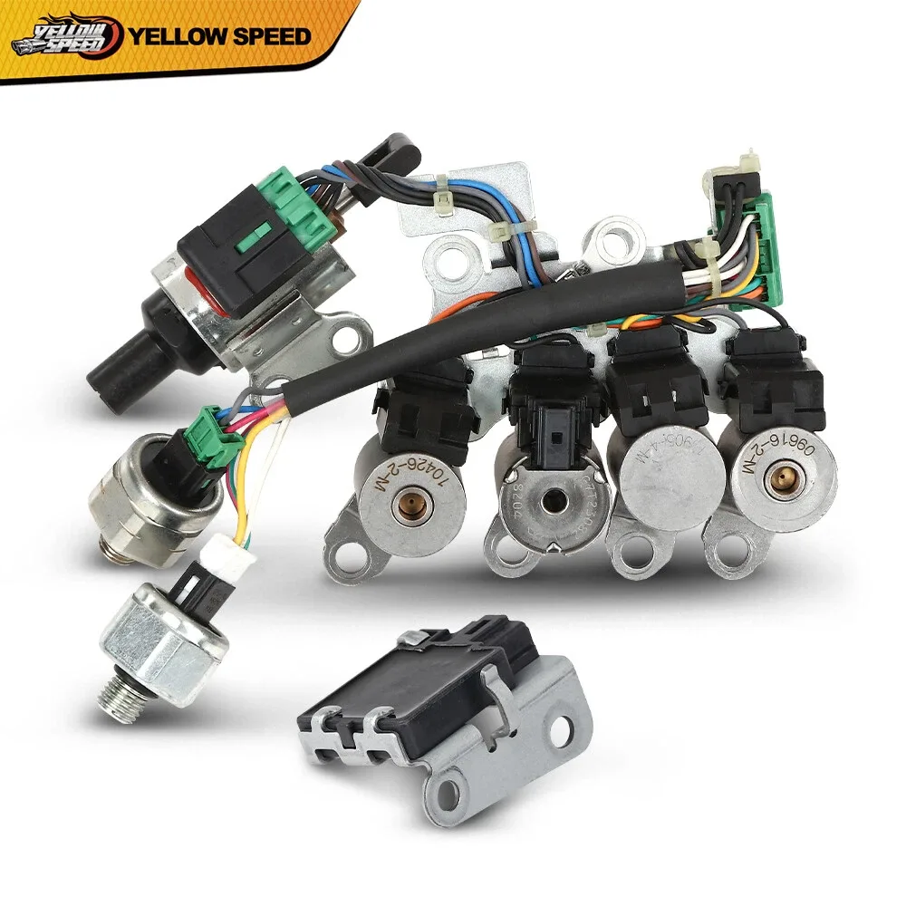 Fit For Nissan CVT Transmission Valve Body Solenoid Sensor Kit NEW