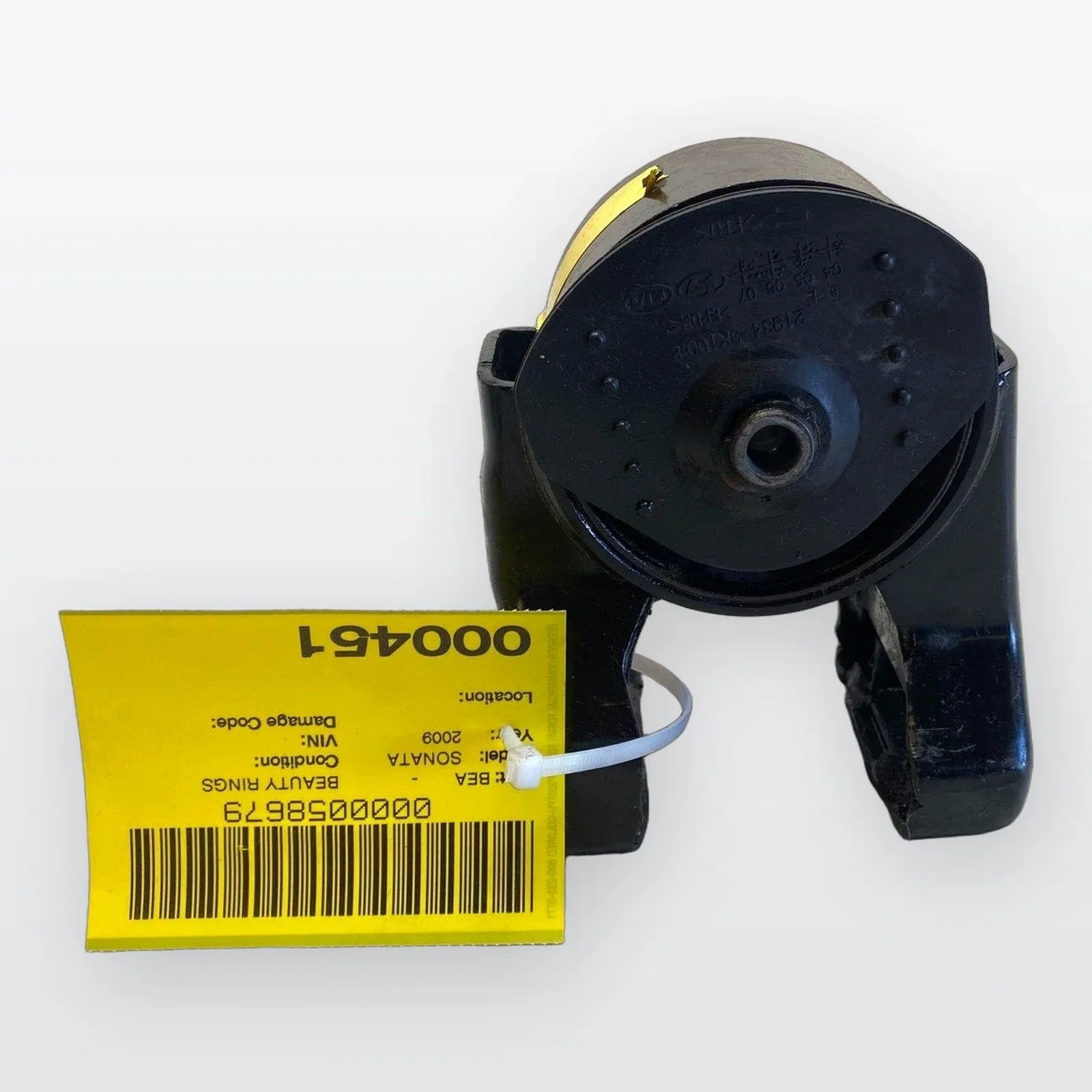 2009 Hyundai Sonata 2.4L Gearbox Bearing / Mount P/N 21934-3K100 image 2