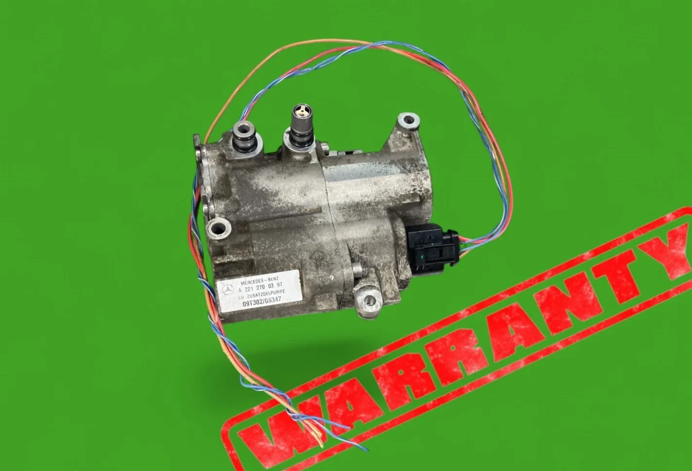 2010-2013 Mercedes W221 S400 Hybrid Converter Housing Oil Pump 2212700397