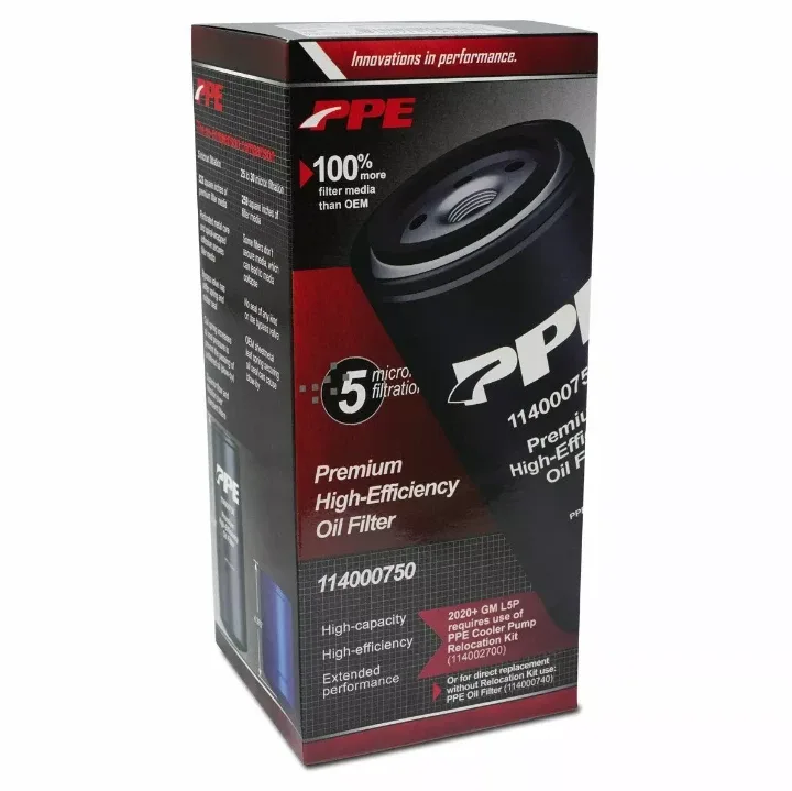 2020+ Chevrolet/GMC 6.6L L5P Duramax Oil Filter & Fuel Coolant Pump Relocation Kit — PPE 114002700 image 4