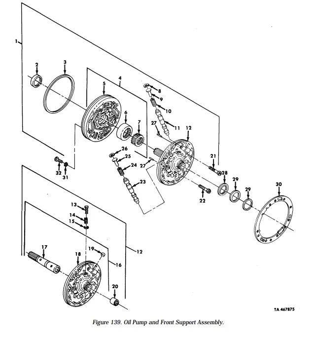 Allison Oil Pump Lockup Valve 6834414 for M923 / M925 5-Ton (NSN 2520-01-007-0346) image 4
