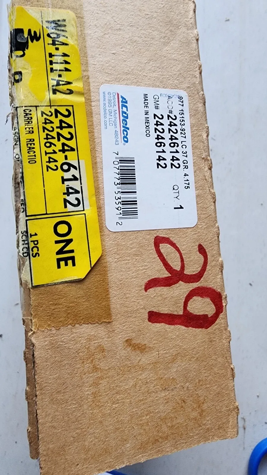 2007-2020 GM Transmission Bearing Carrier 24246142 image 3