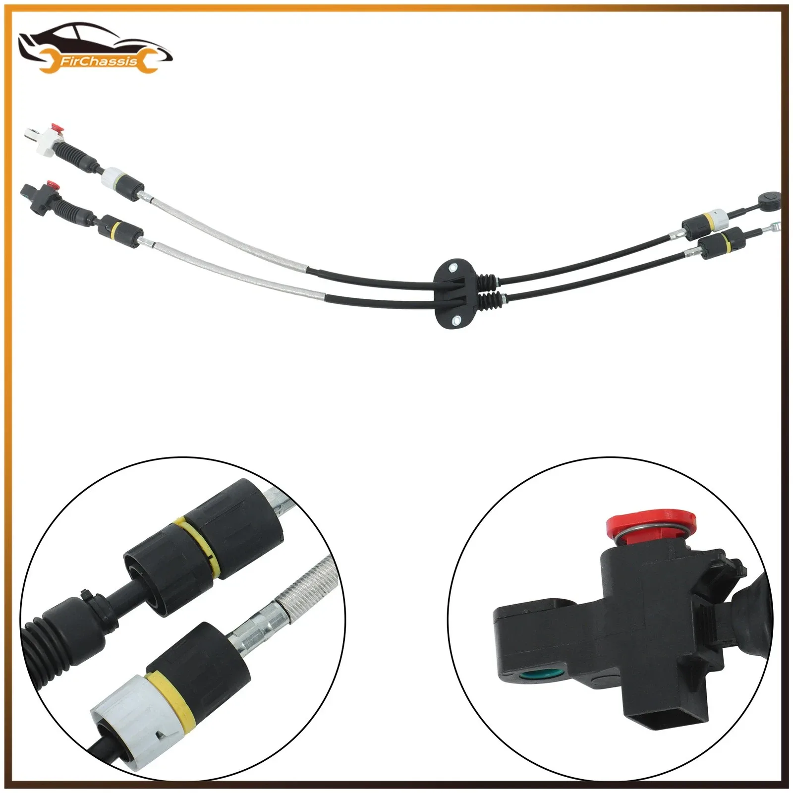 2001-2002 Ford Focus Manual Transmission Double Shift Cable Assembly FIRC6212780SS