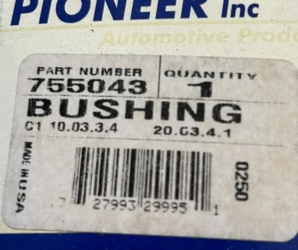 Pioneer 755043 Engine Oil Pump / Automatic Transmission Bushing image 3