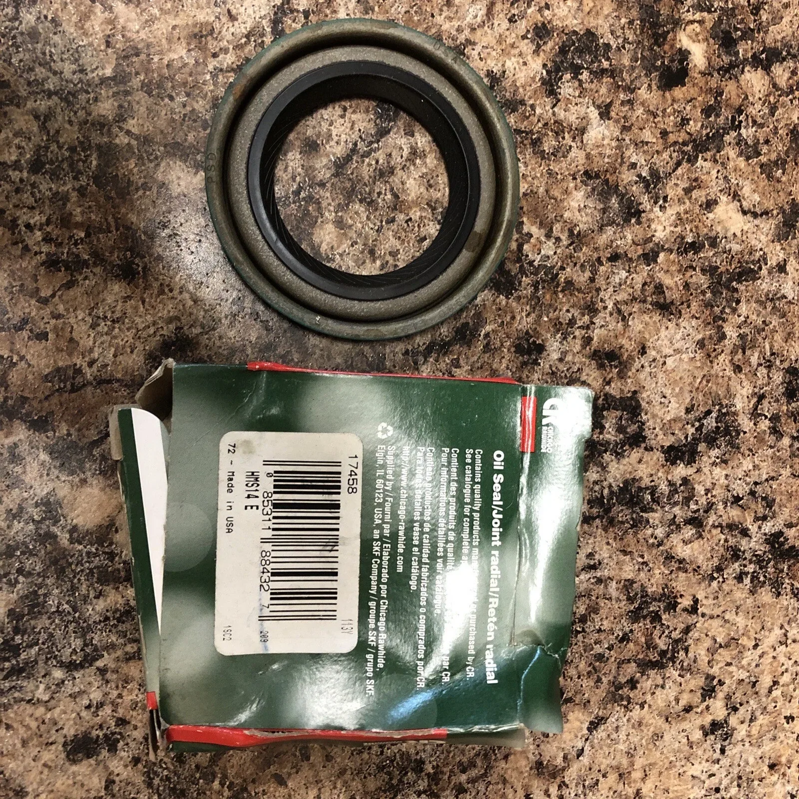 SKF CR 17458 Transmission Oil Pump Seal (OE 24202535) image 3