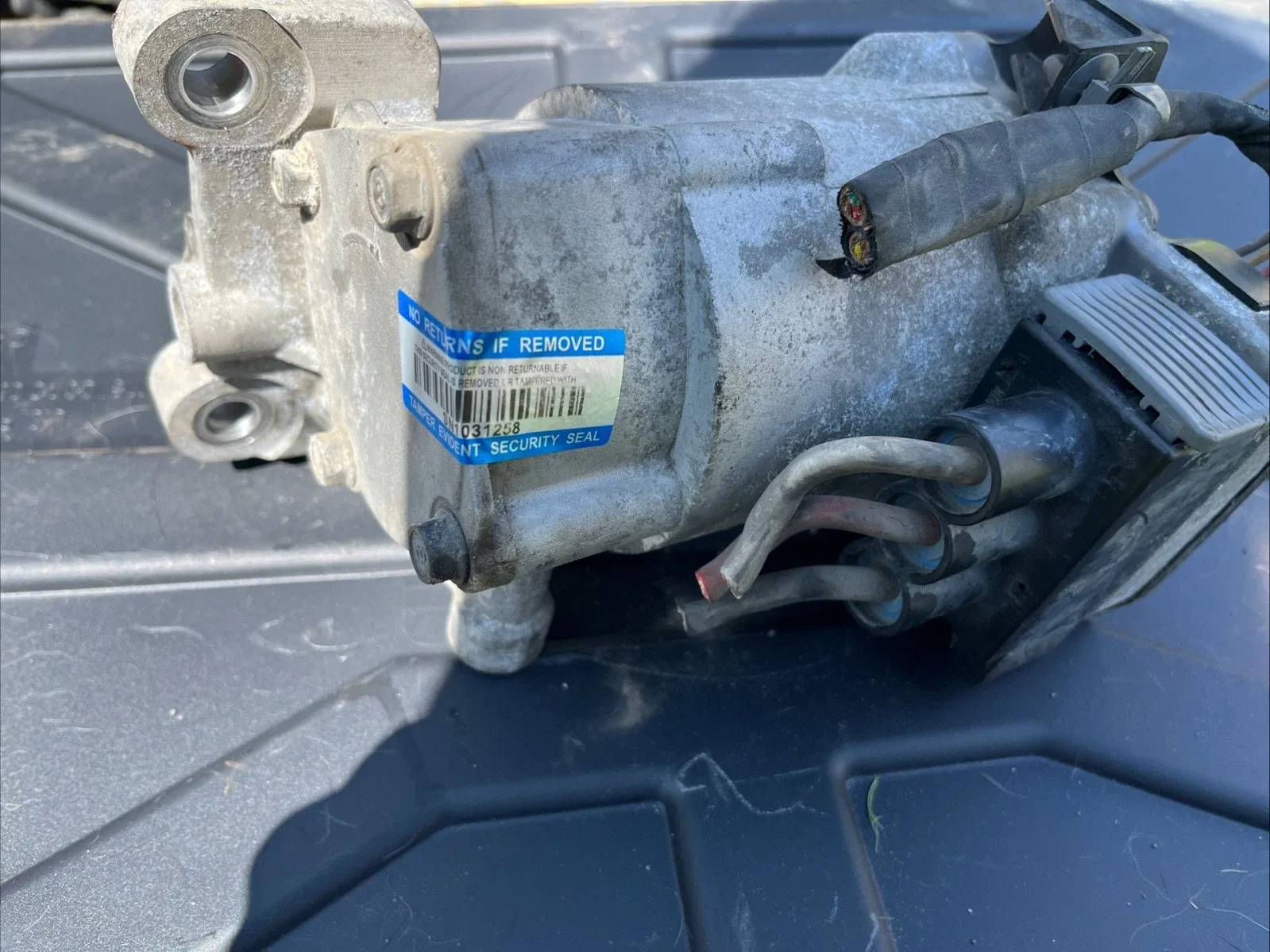 2011-2015 Kia Optima / Hyundai Sonata Hybrid Transmission Electric Oil Pump HD-HYYF-6712-AA image 4
