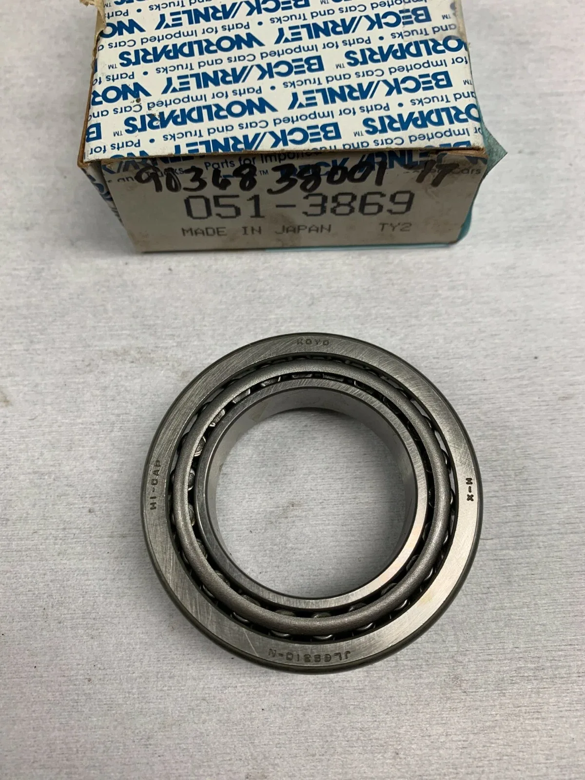 Beck/Arnley Wheel Bearing 051-3869 for Chevy GMC Saab Isuzu Buick Dodge Kia