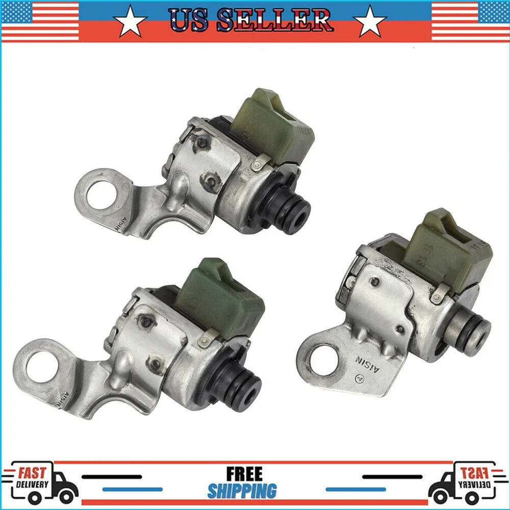 A340 AW4 TRANSMISSION SOLENOID KIT 3PC Shift TCC A340E A340F