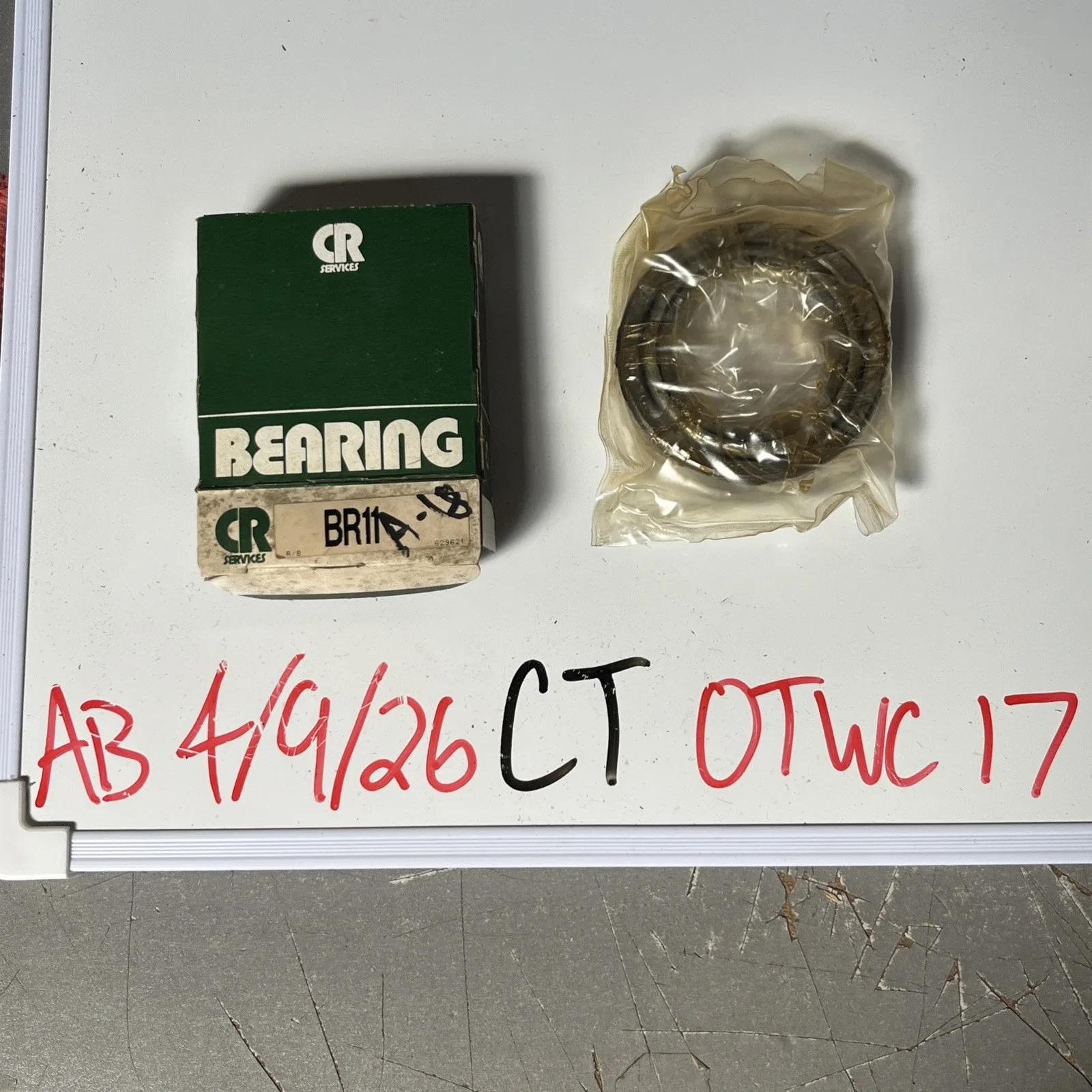 Federal Mogul BR11 Tapered Roller Bearing Set - For Select Chrysler/Ford/GM