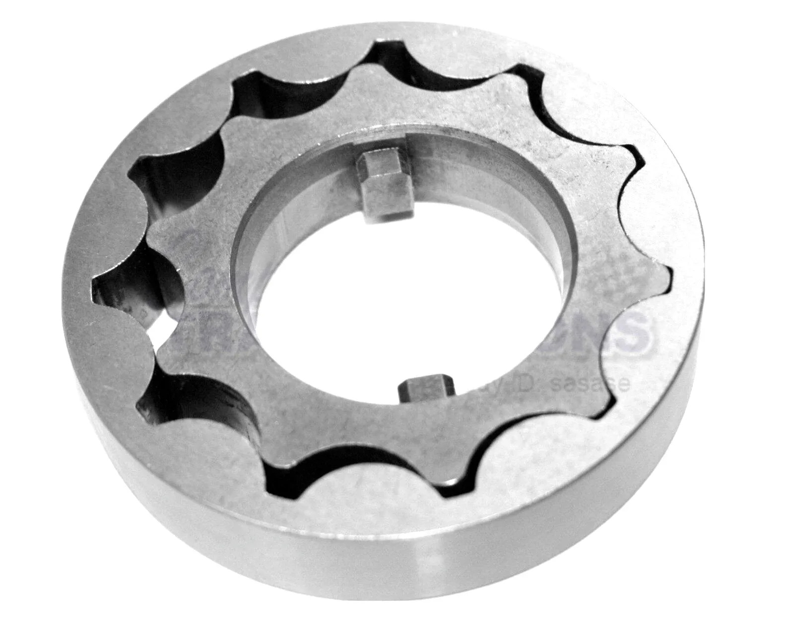 Dodge 48RE Oil Pump Gear Set 22530D - 10/11 Lobe .748" Thick 3.81" OD image 2