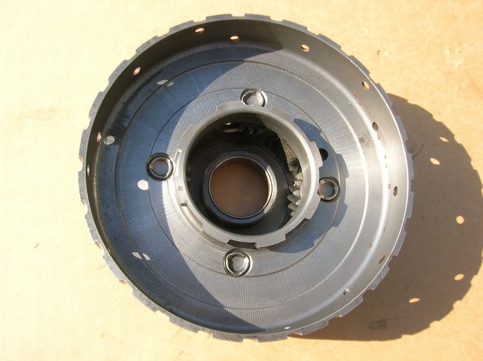 TH-350 Rear Planetary & Ring Gear Assembly (OEM) - Thrust Bearing Included image 4