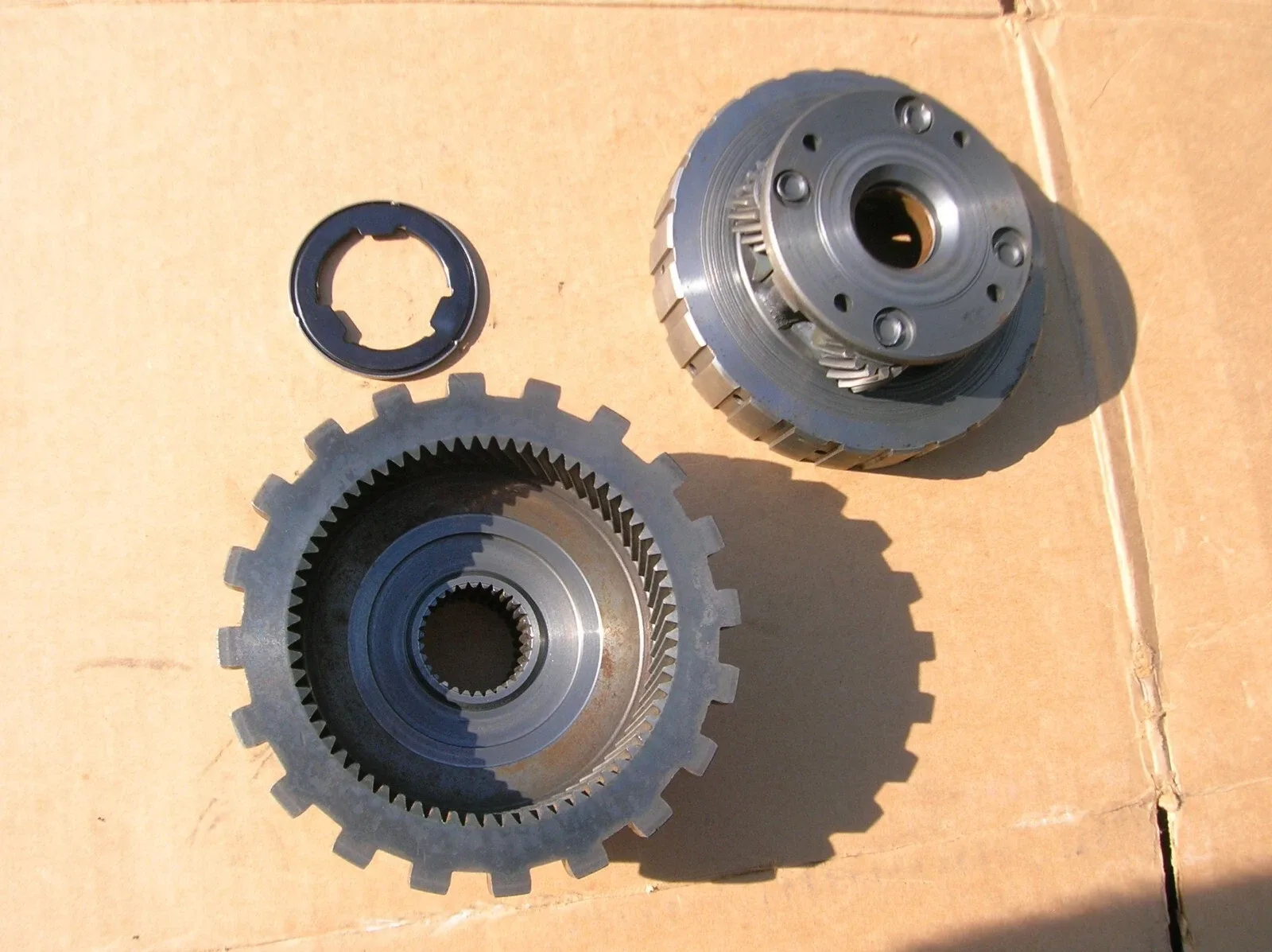 TH-350 Rear Planetary & Ring Gear Assembly (OEM) - Thrust Bearing Included