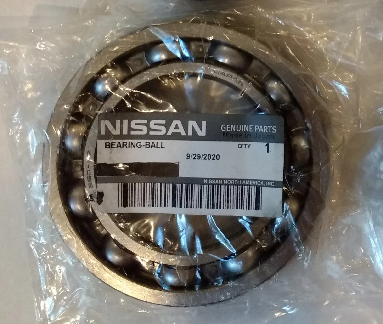 Nissan RE0F10A Primary Pulley Bearing (Front) B60-57NXUR