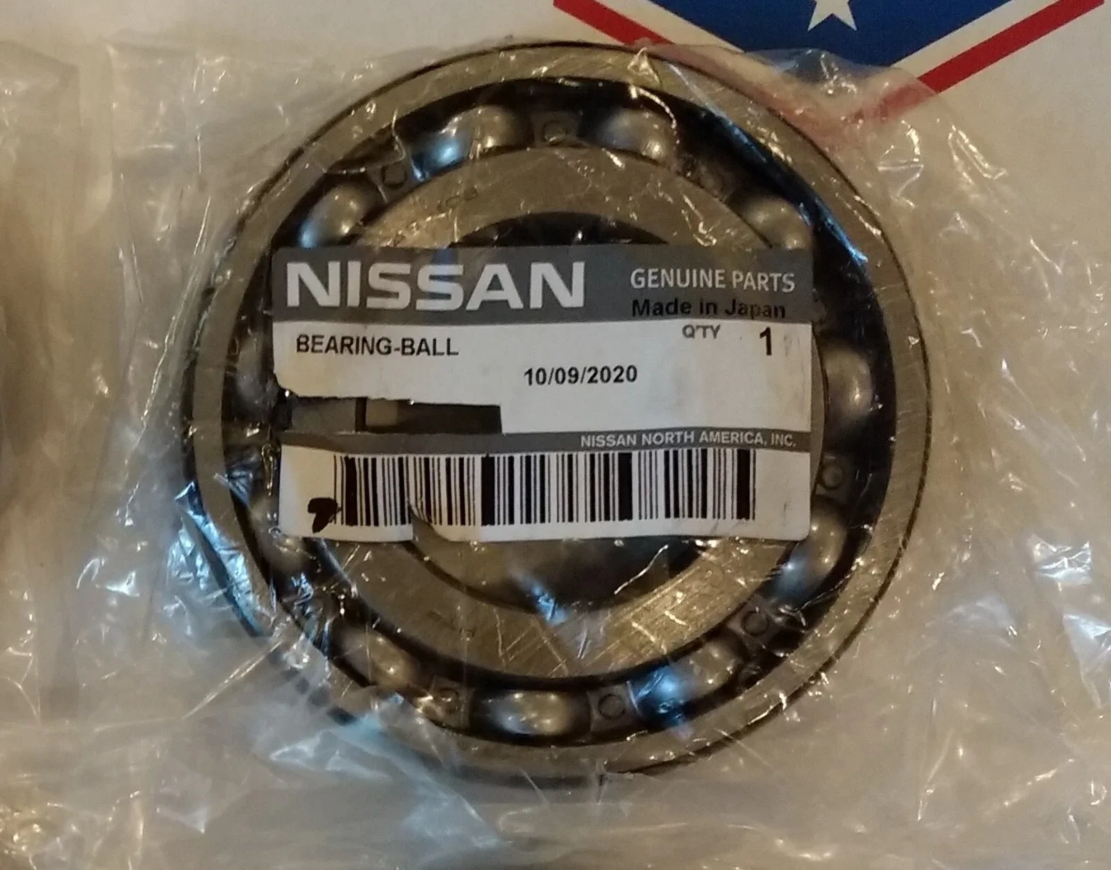 Nissan RE0F10A JF011E Secondary Pulley Bearing (Rear) B45-108