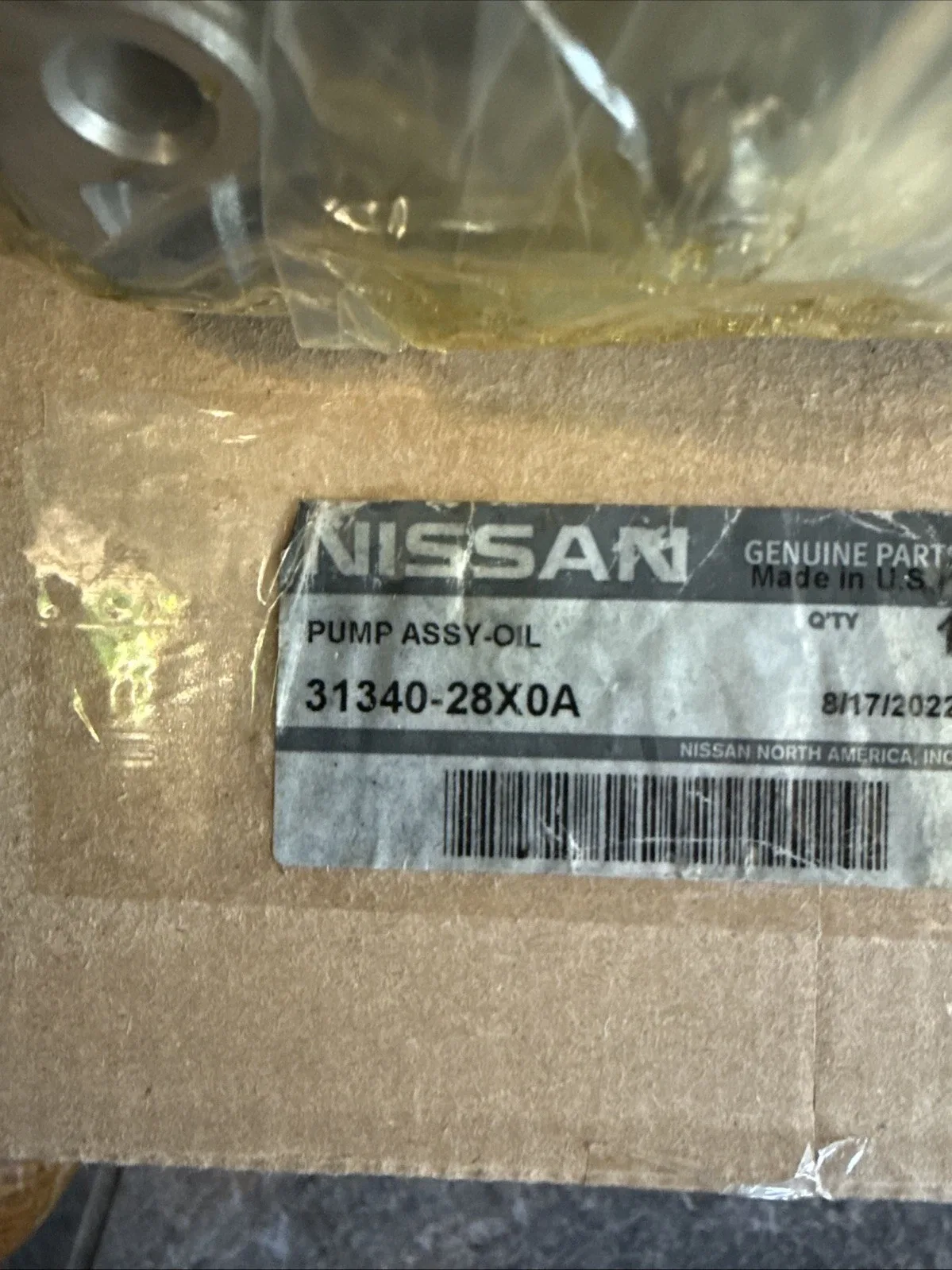 Nissan Oil Pump Assembly 31340-28X0A — Fits Altima, Rogue image 2