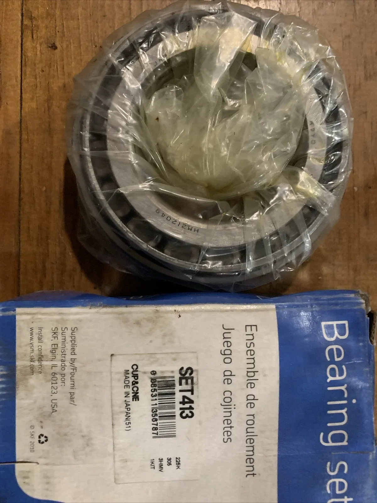 SKF SET413 Tapered Roller Bearing Set (Bearing & Race)