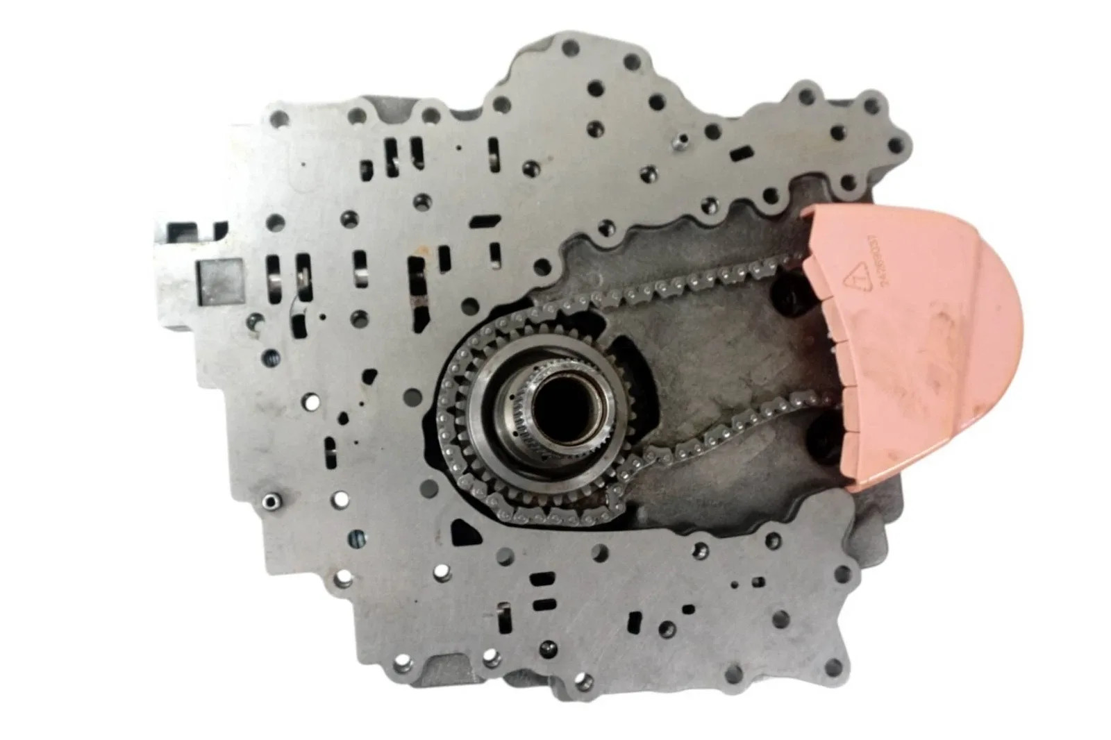GM 174500B Complete Cast-Iron 9T65 Pump with Oil Pump Chain (Used) image 2