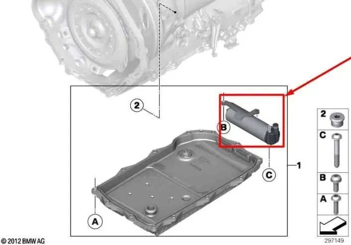 2017-2020 BMW 430i xDrive Automatic Transmission Hydraulic Pump (Solenoid Oil Pump) image 2