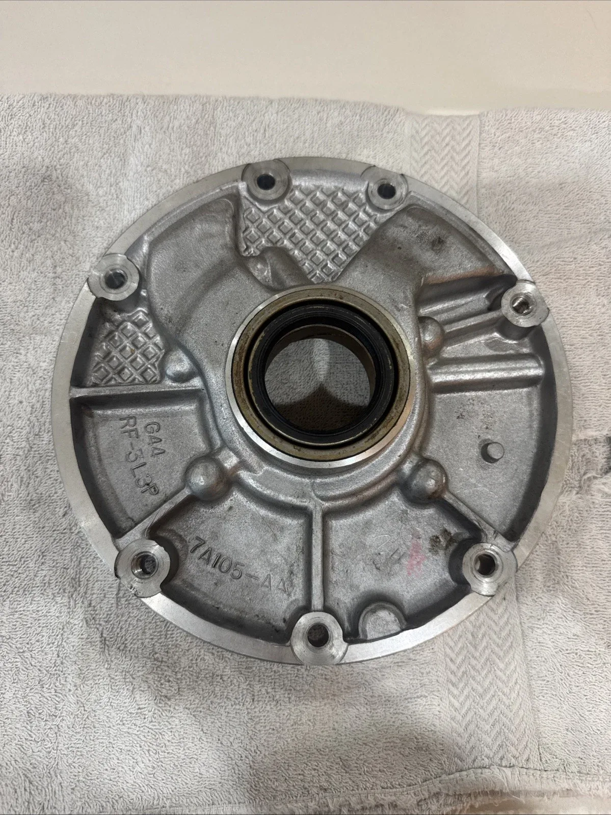 Transmission Front Oil Pump RF-F2VP-7A105-AA (Capco USA, Used)