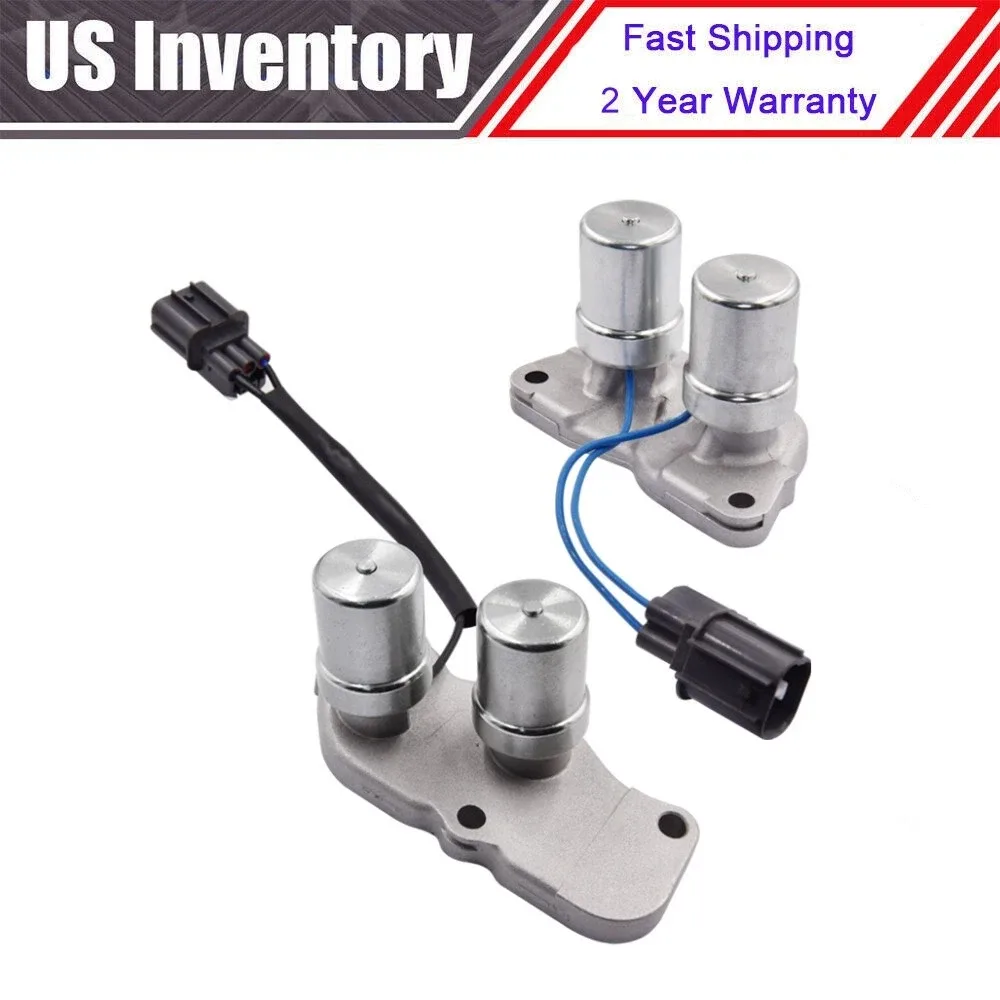 Shift Control & Lock Up Solenoids Set For Honda Accord Prelude 2.2L 1990-1997