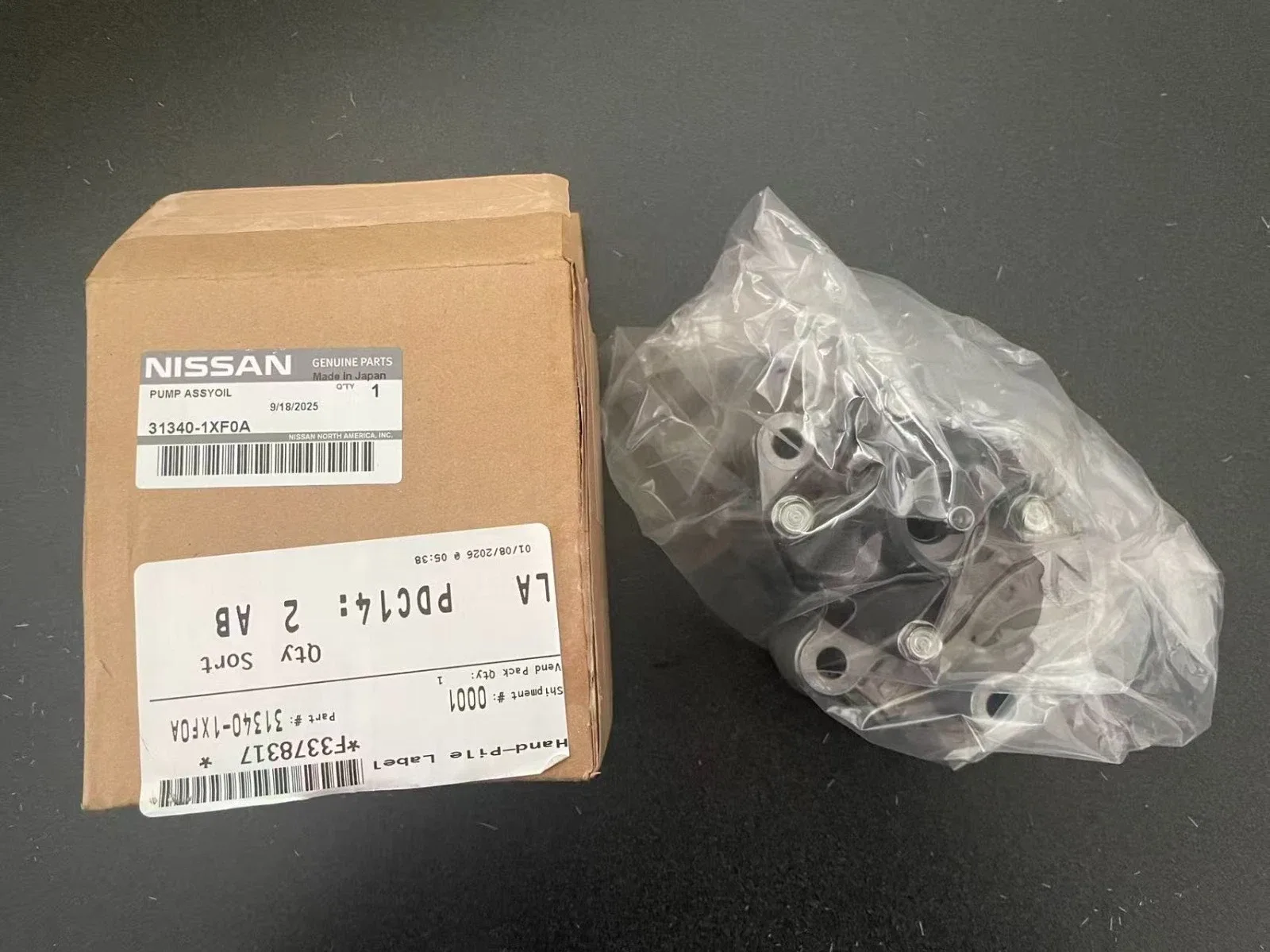 RE0F10A / JF011E Oil Pump 31340-1XF0A for Nissan Dodge Jeep Mitsubishi image 3