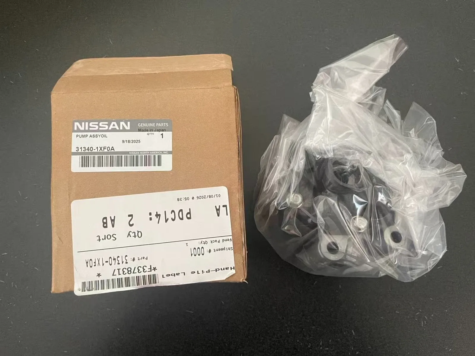 RE0F10A / JF011E Oil Pump 31340-1XF0A for Nissan Dodge Jeep Mitsubishi