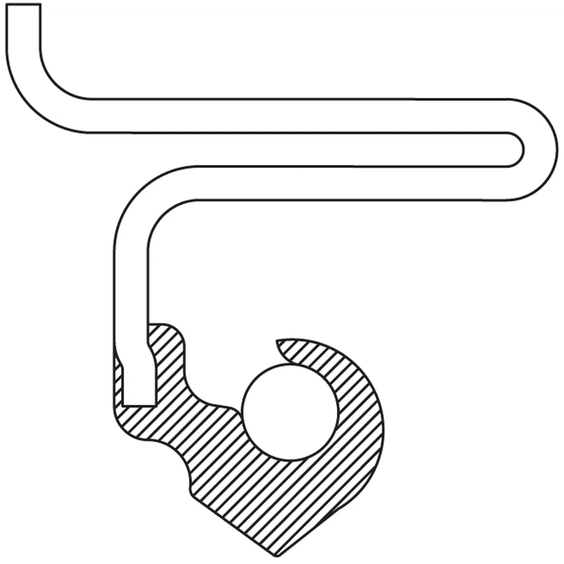 2006 Buick Rendezvous / Terraza Front Automatic Transmission Oil Pump Seal TOST260606090785 image 3