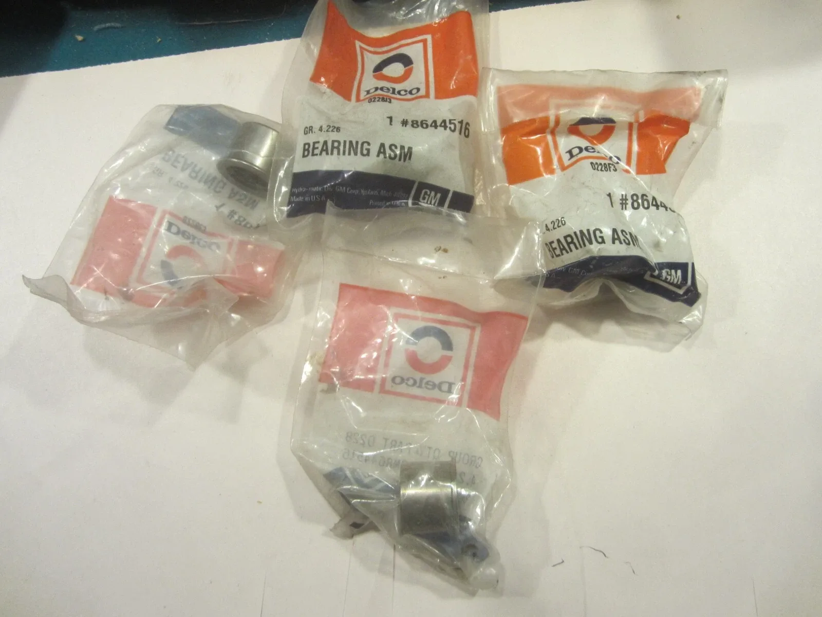 AC Delco 8644516 Automatic Transmission Oil Pump Bearings (4 pcs)