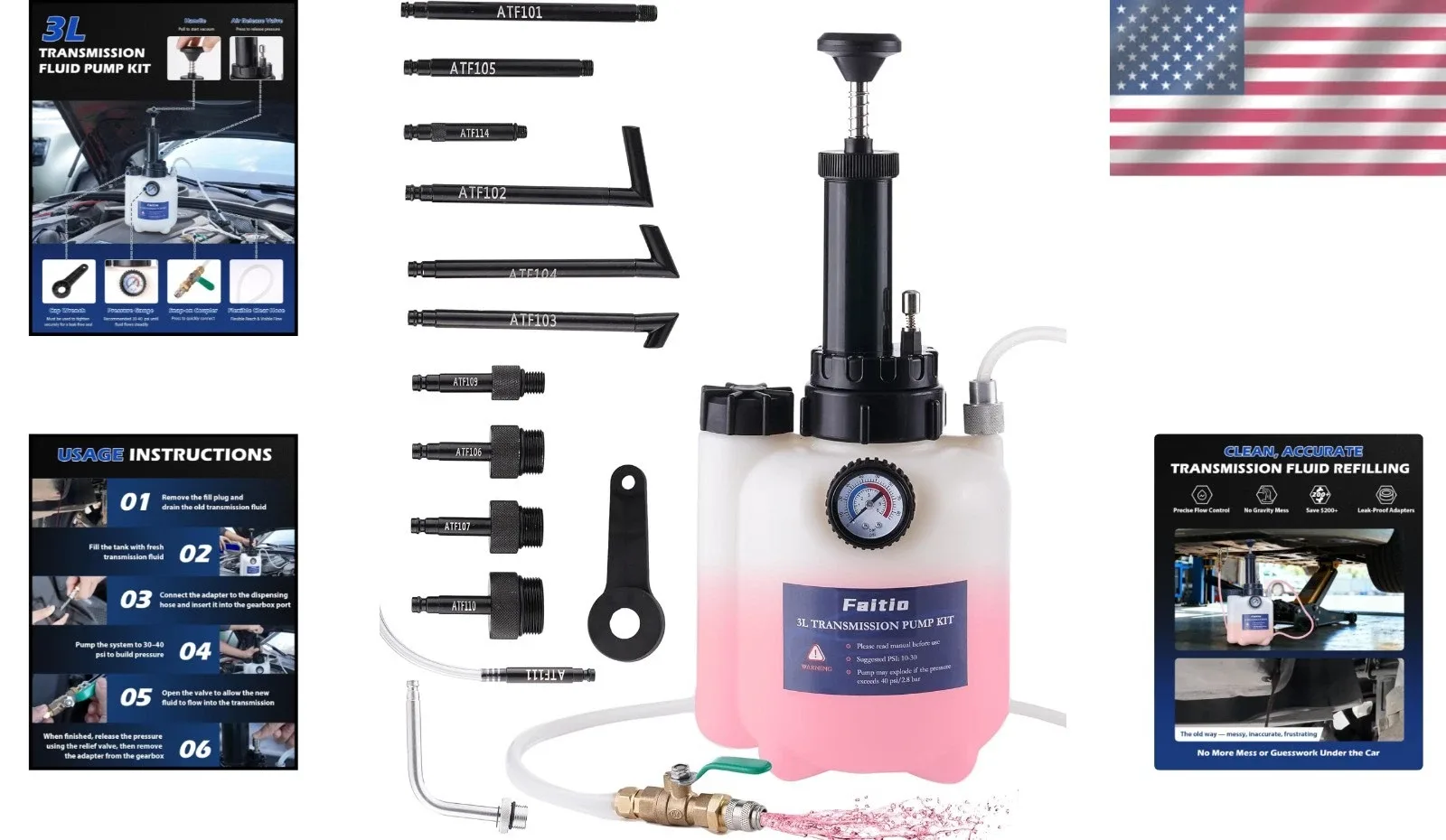 Unbranded Transmission Fluid Transfer Pump – Compact Mess-Free Pump image 2
