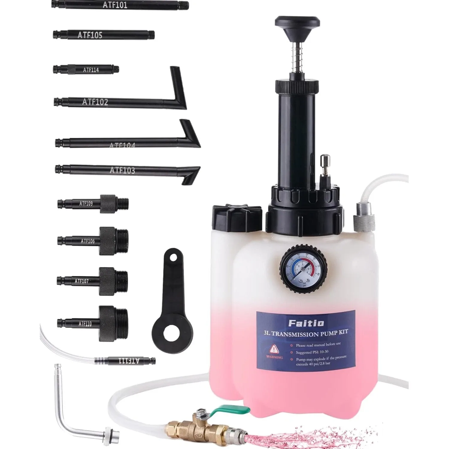 Unbranded Transmission Fluid Transfer Pump – Compact Mess-Free Pump