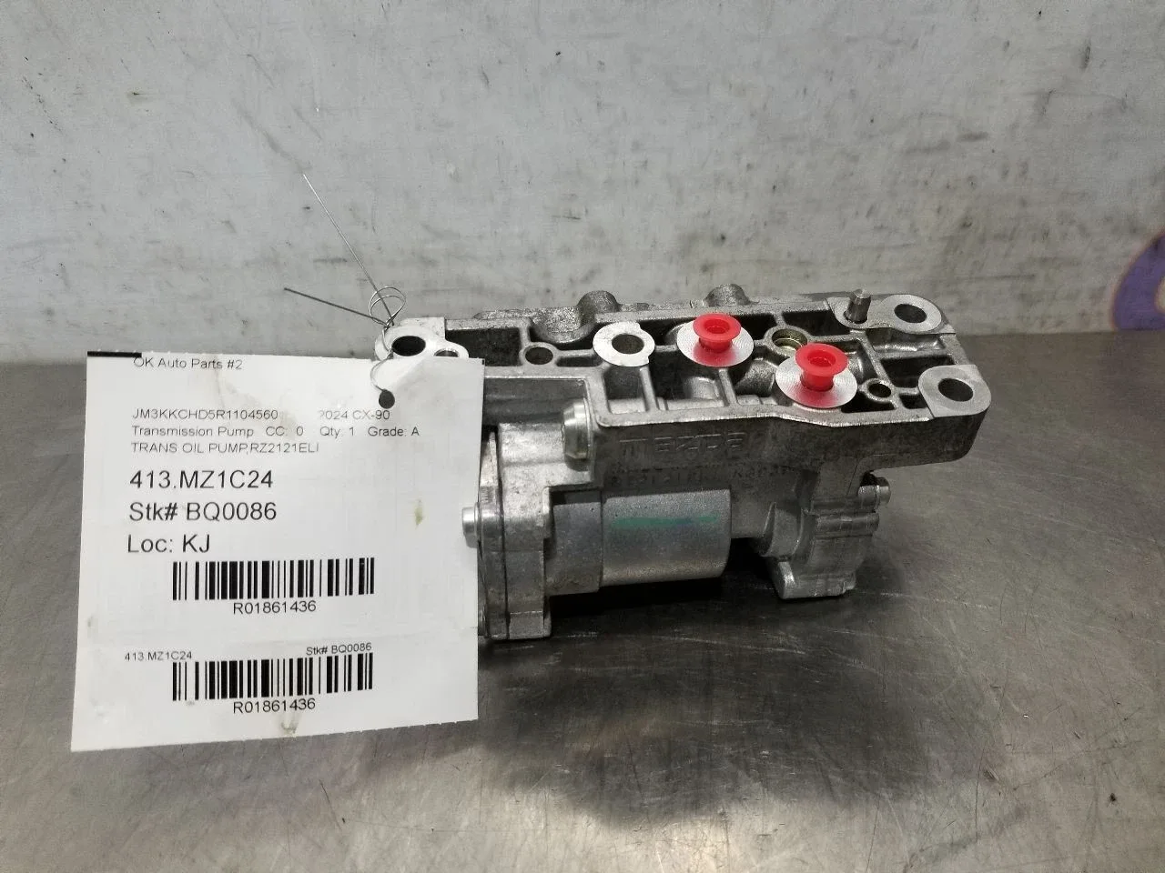 2024 Mazda CX-90 3.3L Transmission Oil Pump RZ2121ELI image 2
