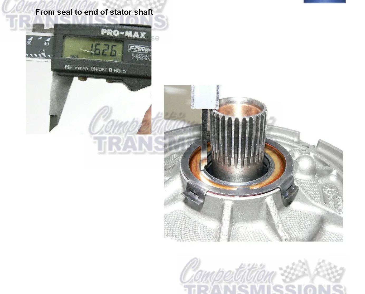 1996-2003 GM 4L60E / 4L65E 298mm PWM Reman Oil Pump 74500GA image 3