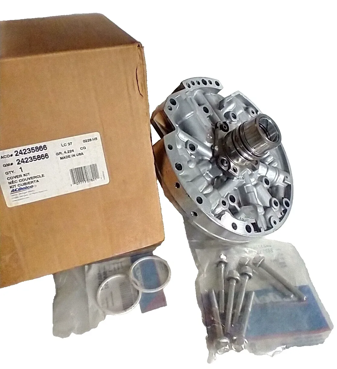 ACDelco Automatic Transmission Oil Pump Cover Kit 24235866 (12491419) image 2