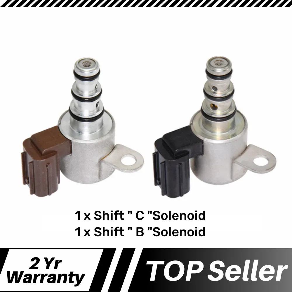 Transmission Control Solenoid Valve B & C For Honda Accord Odyssey Pilot Acura