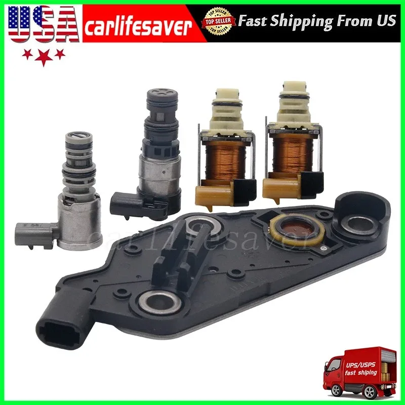 4t65e Transmission Solenoid Kit TCC 2 Shift EPC Switch For 2003-2011 Chevy Buick image 3
