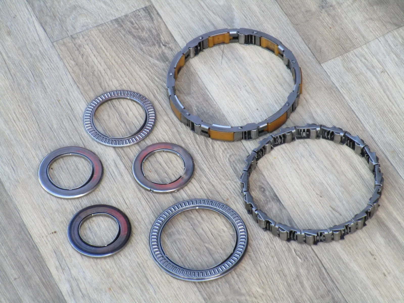 1987-1993 Ford Mustang 5.0 AOD Transmission Bearings Lot OEM image 3