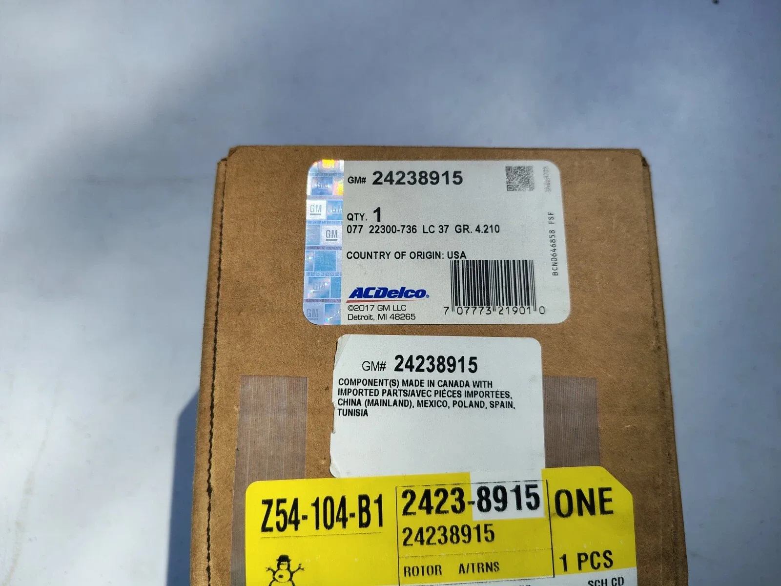 2015-2020 Colorado Canyon GM Transmission Oil Pump Rotor Kit 24238915