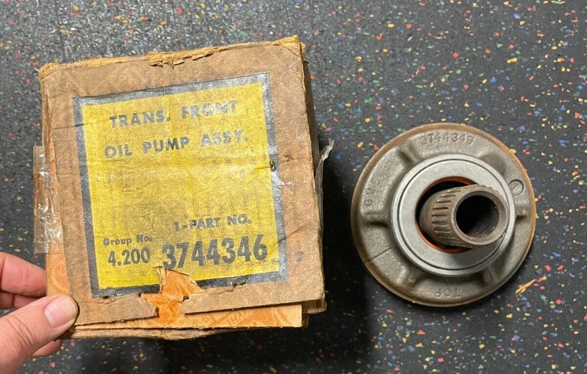 1958-1962 Corvette Transmission Front Oil Pump Assembly GM 3744346