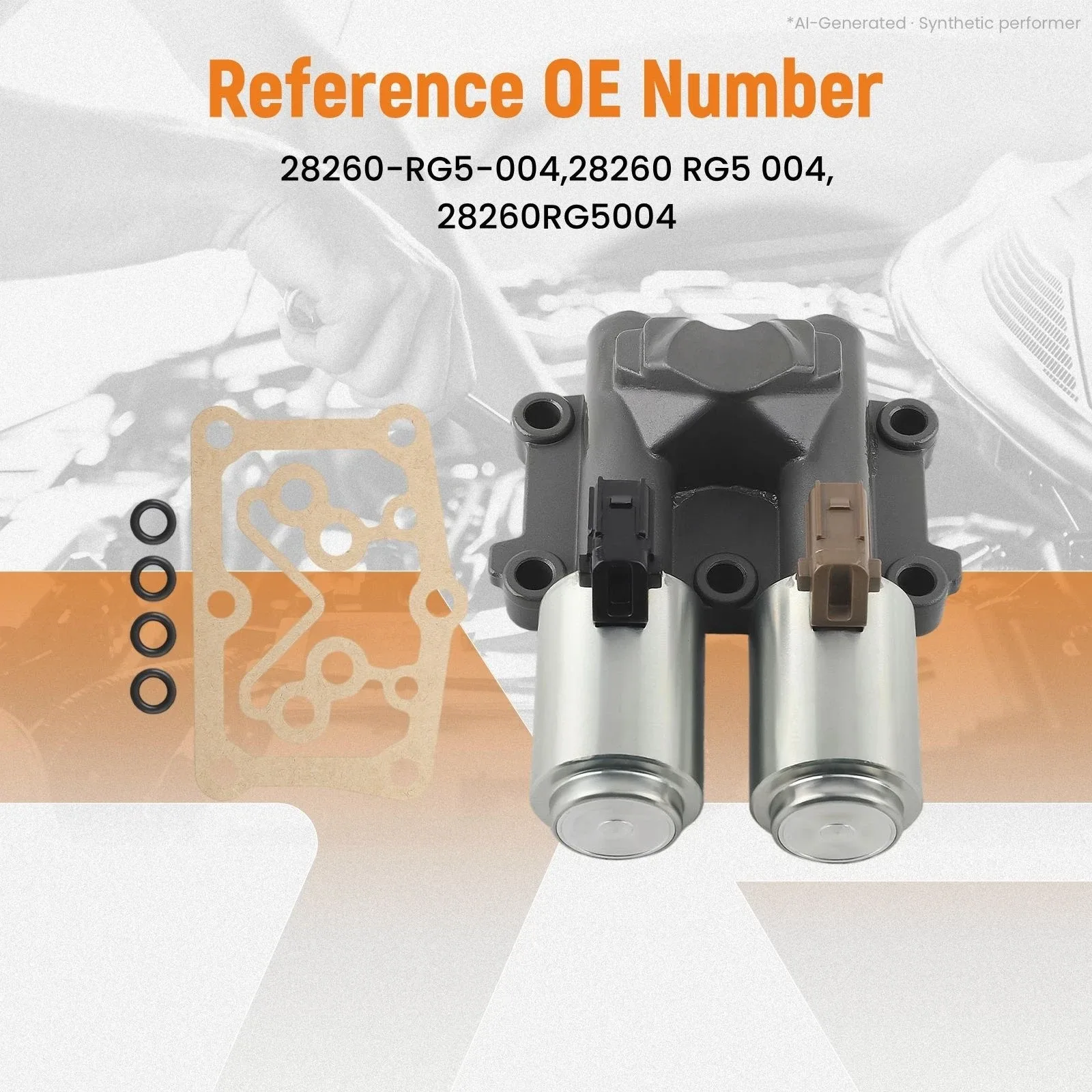 2012-2015 Honda Civic Transmission Dual Linear Shift Solenoid 28260-RG5-004 image 3