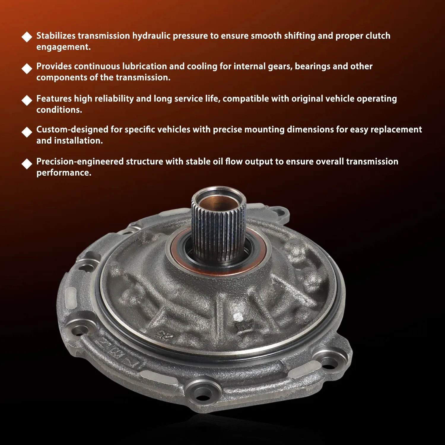 U340E U341E U341F Transmission Oil Pump Assembly 37500 — Toyota / Lexus / Pontiac image 4