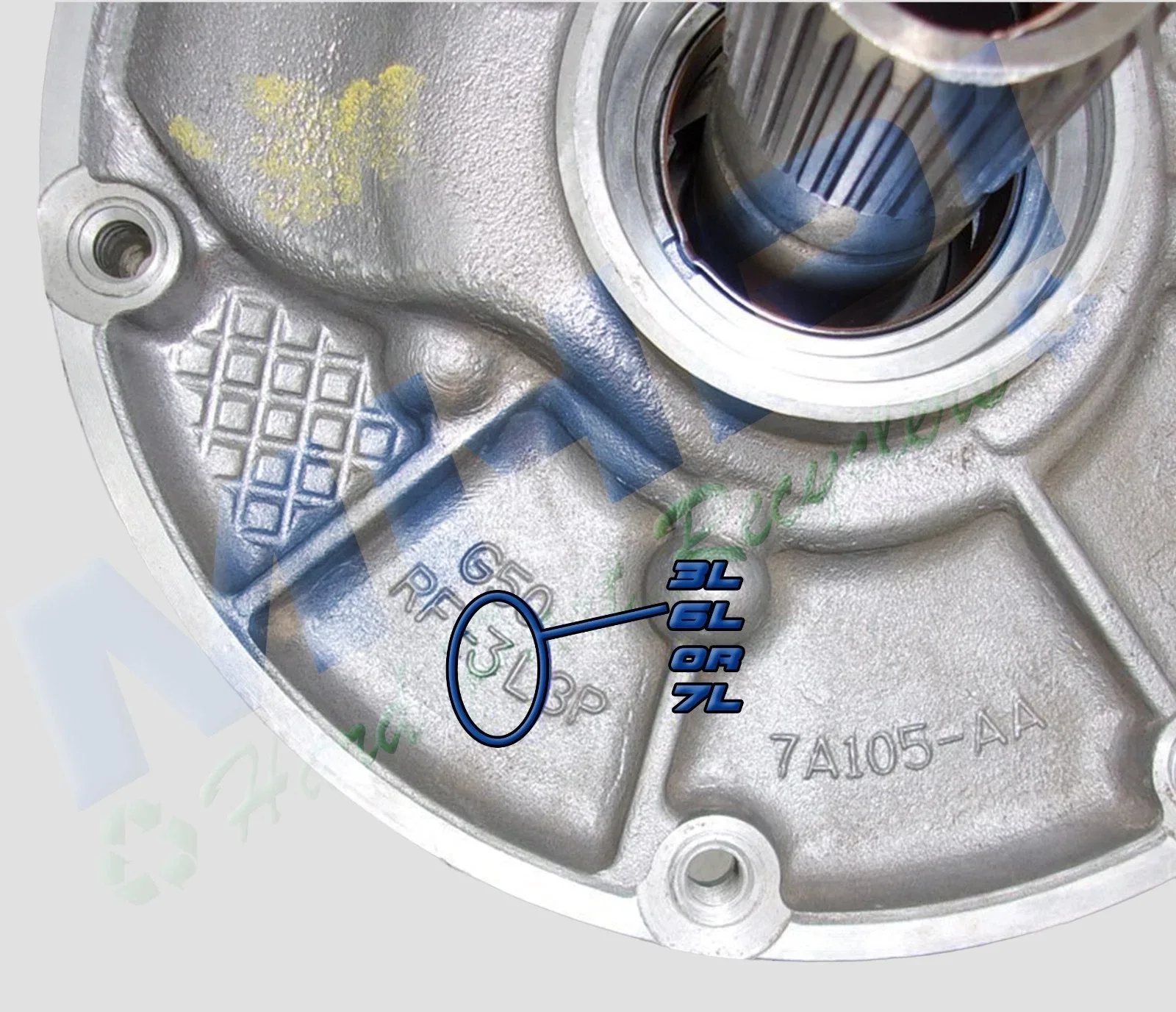 2003-2008 Ford 4R75W Complete Pump Assembly Oil Pump RF3L3P7A105AA image 2