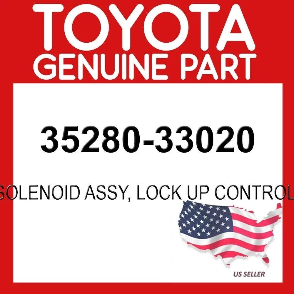 Toyota 35280-33020 Solenoid Assy Lock Up Control (Shift Solenoid) image 4