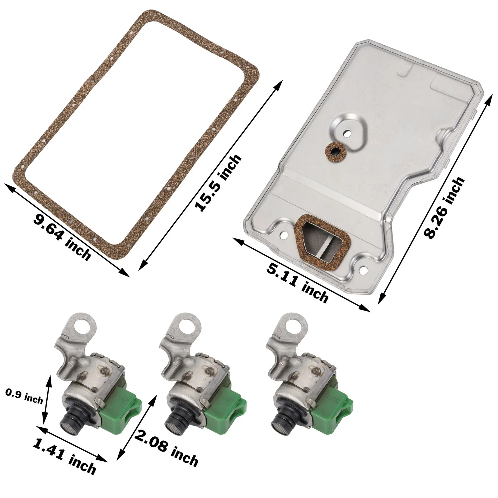 Jeep Wagoneer/Cherokee A340 AW4 Transmission Shift Solenoid Kit image 2