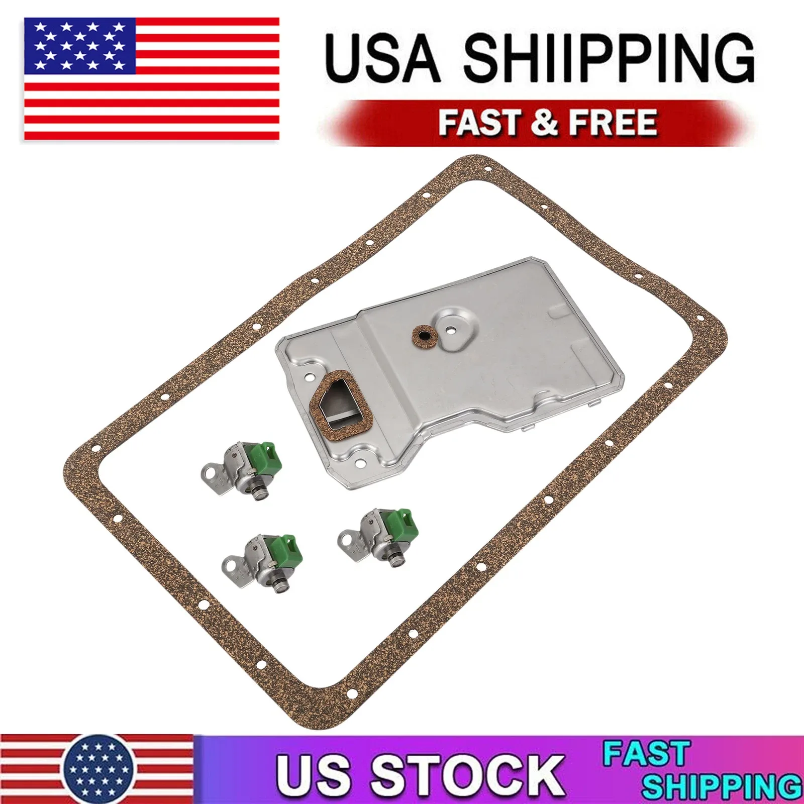 Jeep Wagoneer/Cherokee A340 AW4 Transmission Shift Solenoid Kit