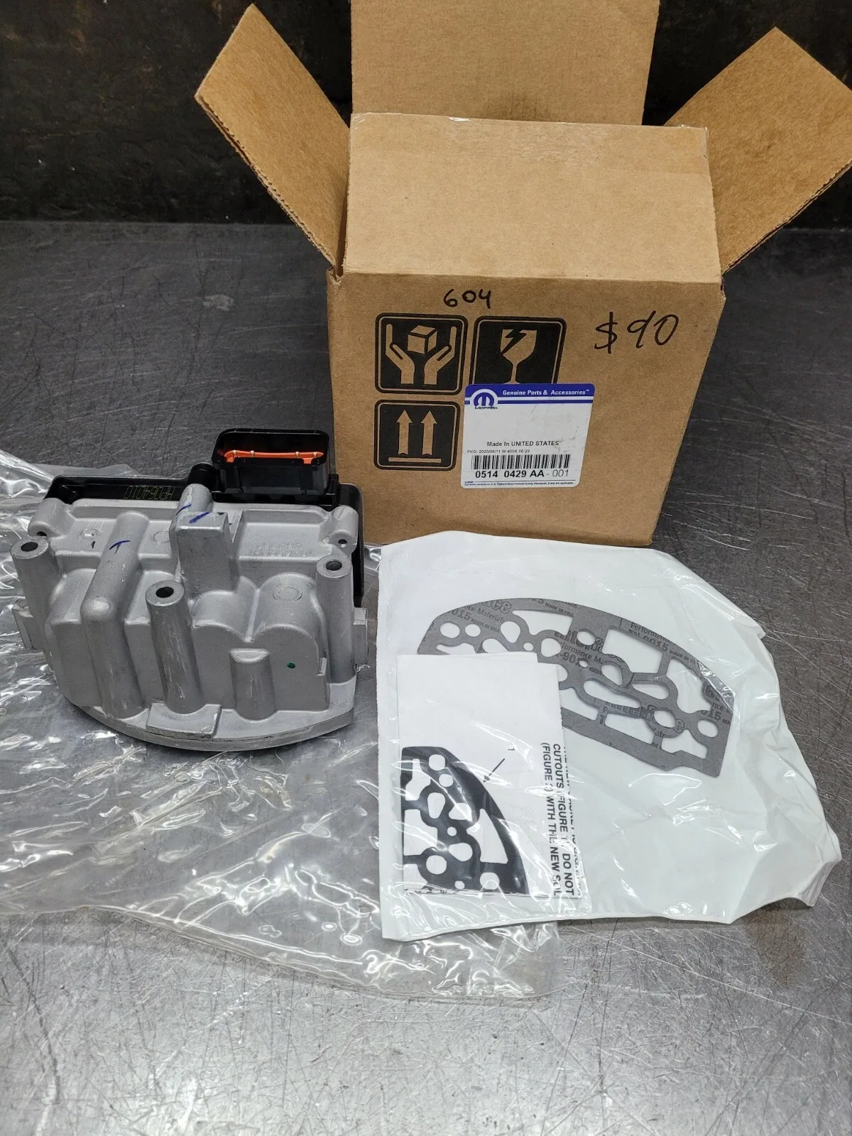 A604 41TE TRANSMISSION SHIFT SOLENOID PACK OEM NEW SERVICE KIT