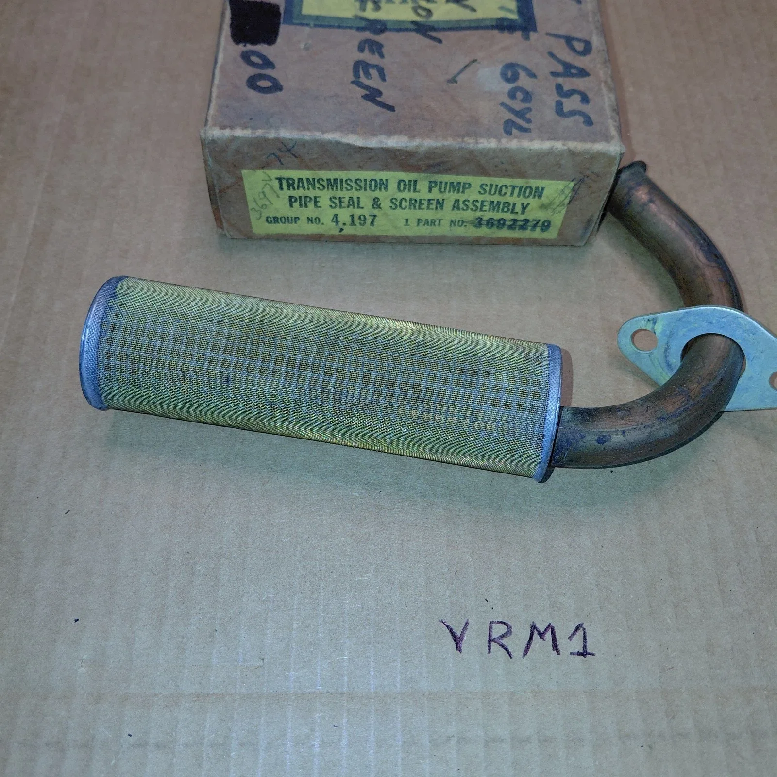 NOS GM 3692279 Transmission Oil Pump Suction Pipe Assembly