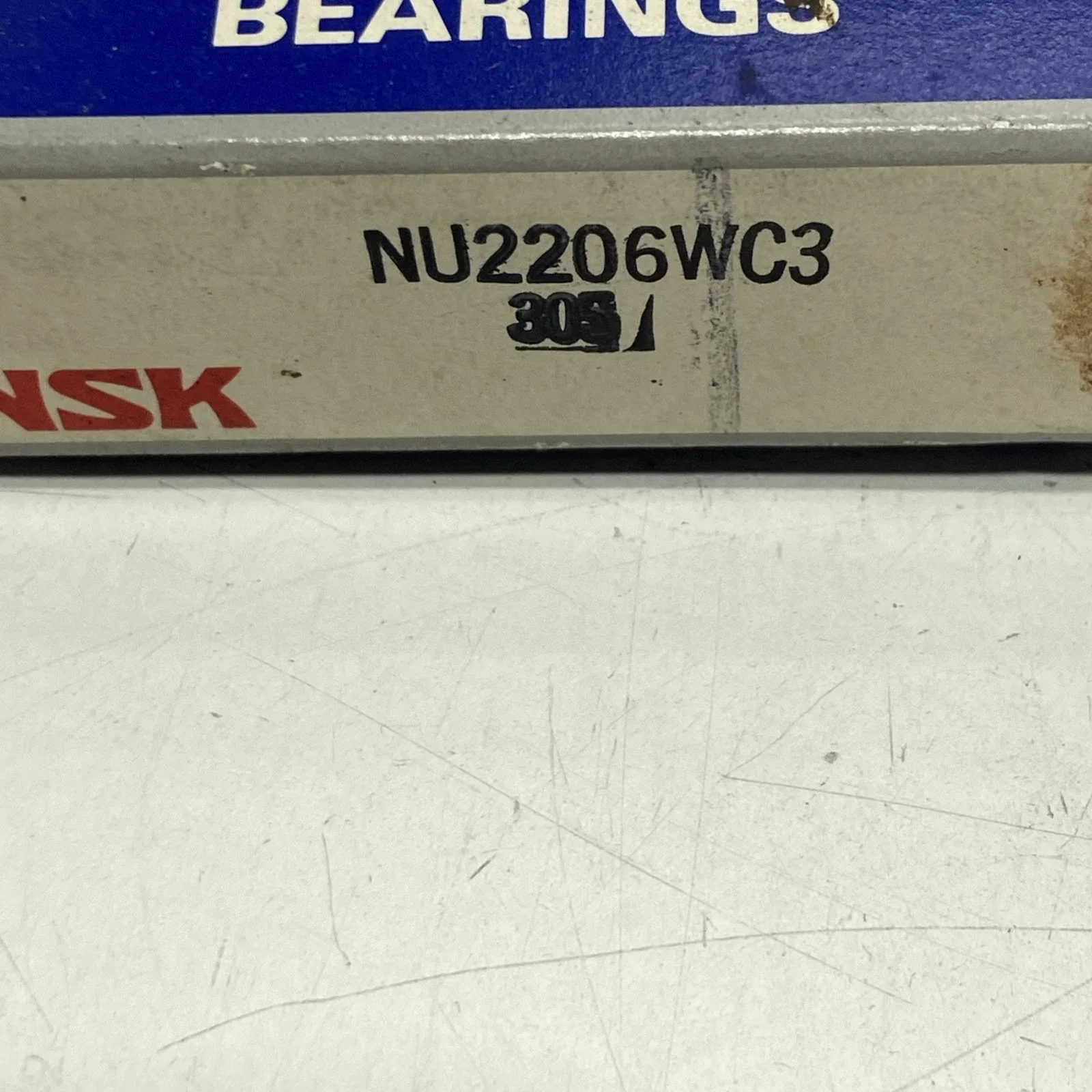 NSK NU2206W Bearing - Steel, MPN NU2206W image 2
